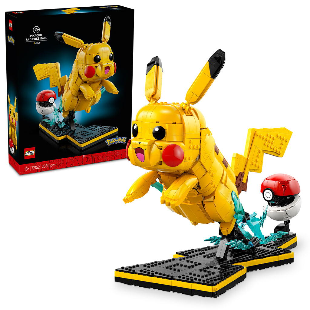 LEGO® Pokémon™ Pikachu and Poké Ball