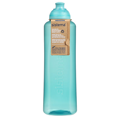 Sistema drinking bottle, Swift Squeeze Bottle, 480 ml – Teal Stone