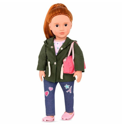 Our Generation, Deluxe Doll Clothes – Green Jacket and Jeans