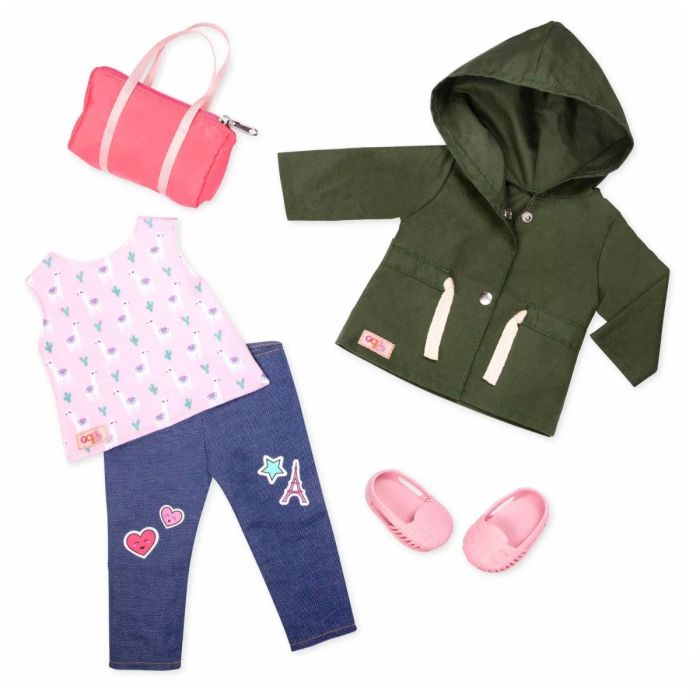 Our Generation, Deluxe Doll Clothes – Green Jacket and Jeans