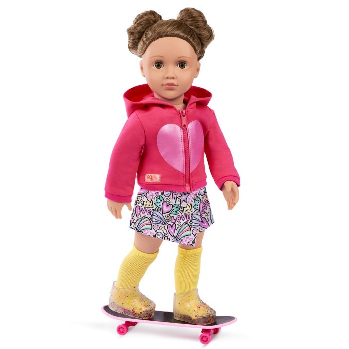 Our Generation Deluxe Doll Outfit, Skateboard