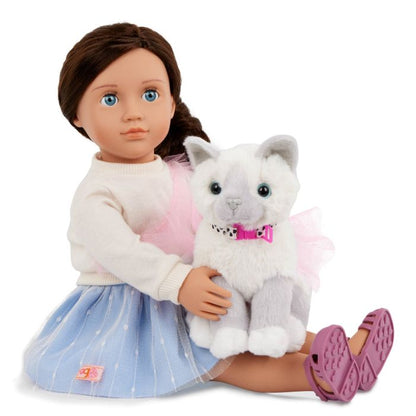 Our Generation doll Mindy with kitten - 46 cm