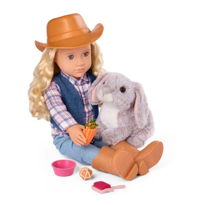 Our Generation Doll Accessory, Bunny in Bag