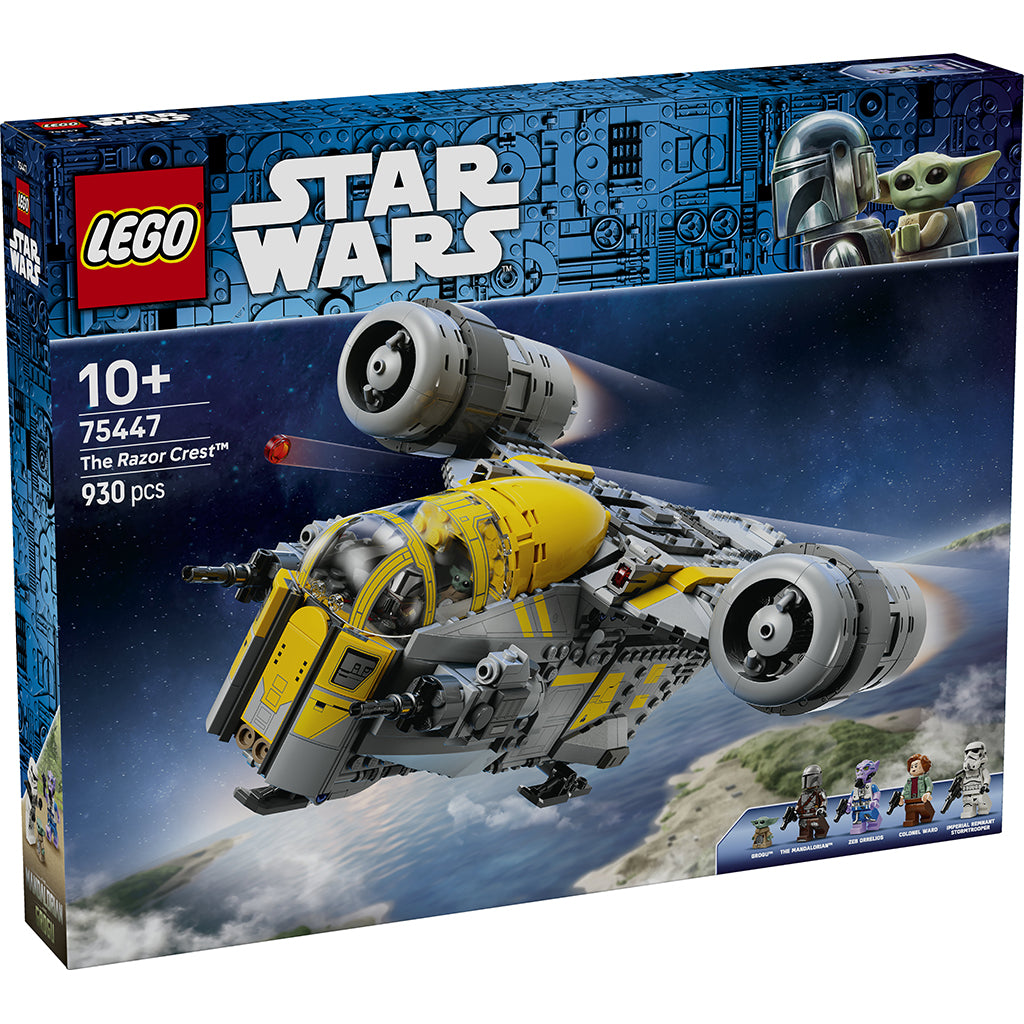LEGO® Star Wars™ Razor Crest™ Byggelegetøj med fartøj