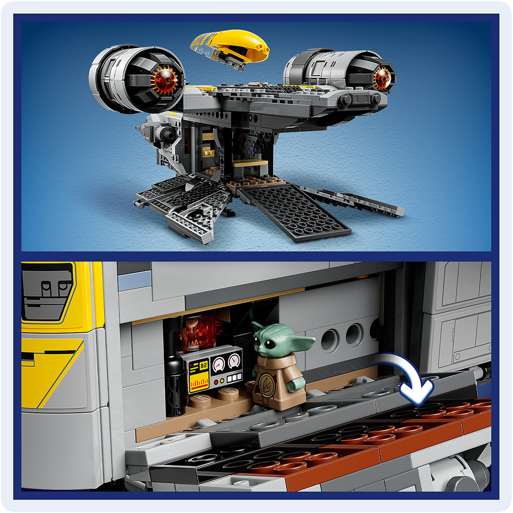 LEGO® Star Wars™ Razor Crest™ Byggelegetøj med fartøj