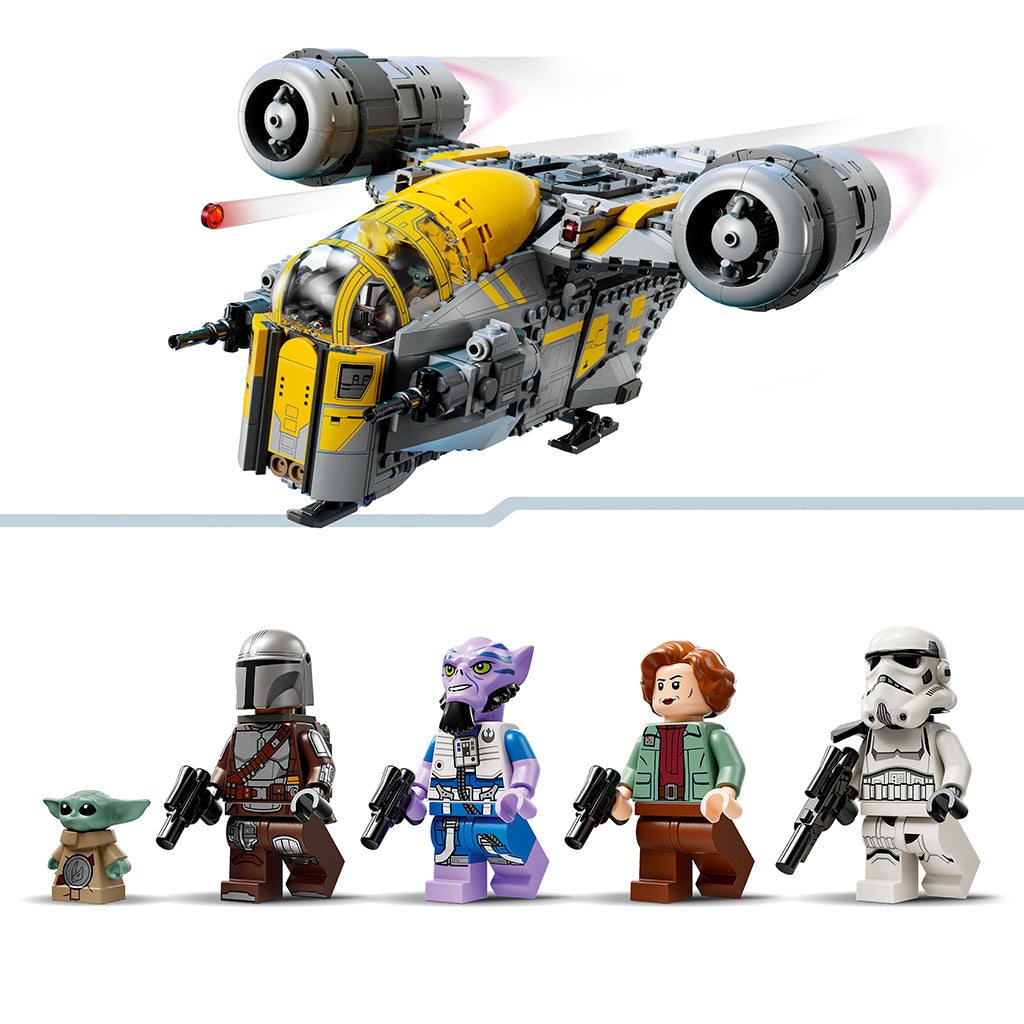 LEGO® Star Wars™ Razor Crest™ Byggelegetøj med fartøj