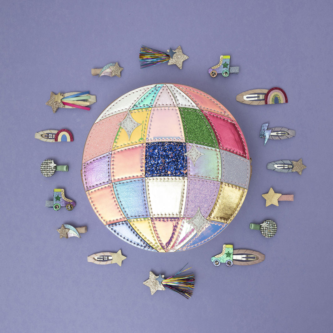 Mimi &amp; Lula - 8 Hair Clips - Mini Disco Diva Dancing Queen