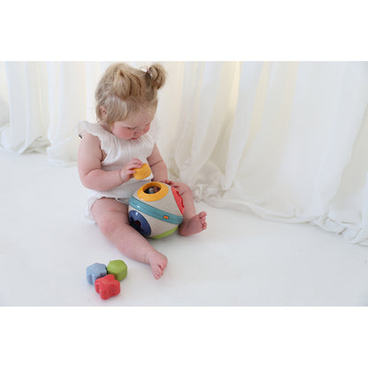 Tolo, Baby Toy - Rolling Shape Sorter Box