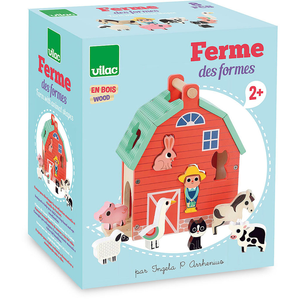 Vilac Sorting Box, Farmyard by Ingela P Arrhenius