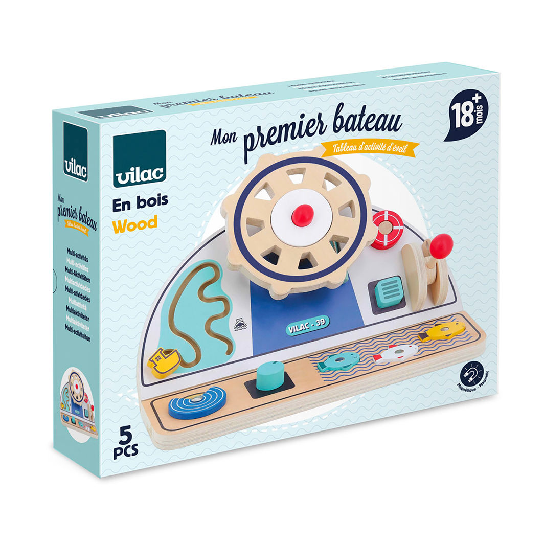 Vilac Activity Toy, My First Boat