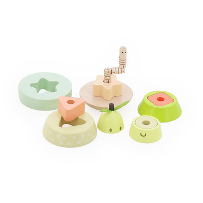 Vilac Stacking Toy, Pear 10 Pieces