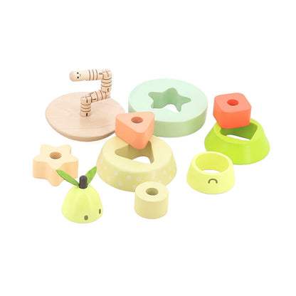 Vilac Stacking Toy, Pear 10 Pieces