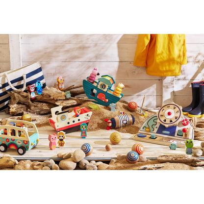 Vilac Wooden Shape Sorter, Animal Ark