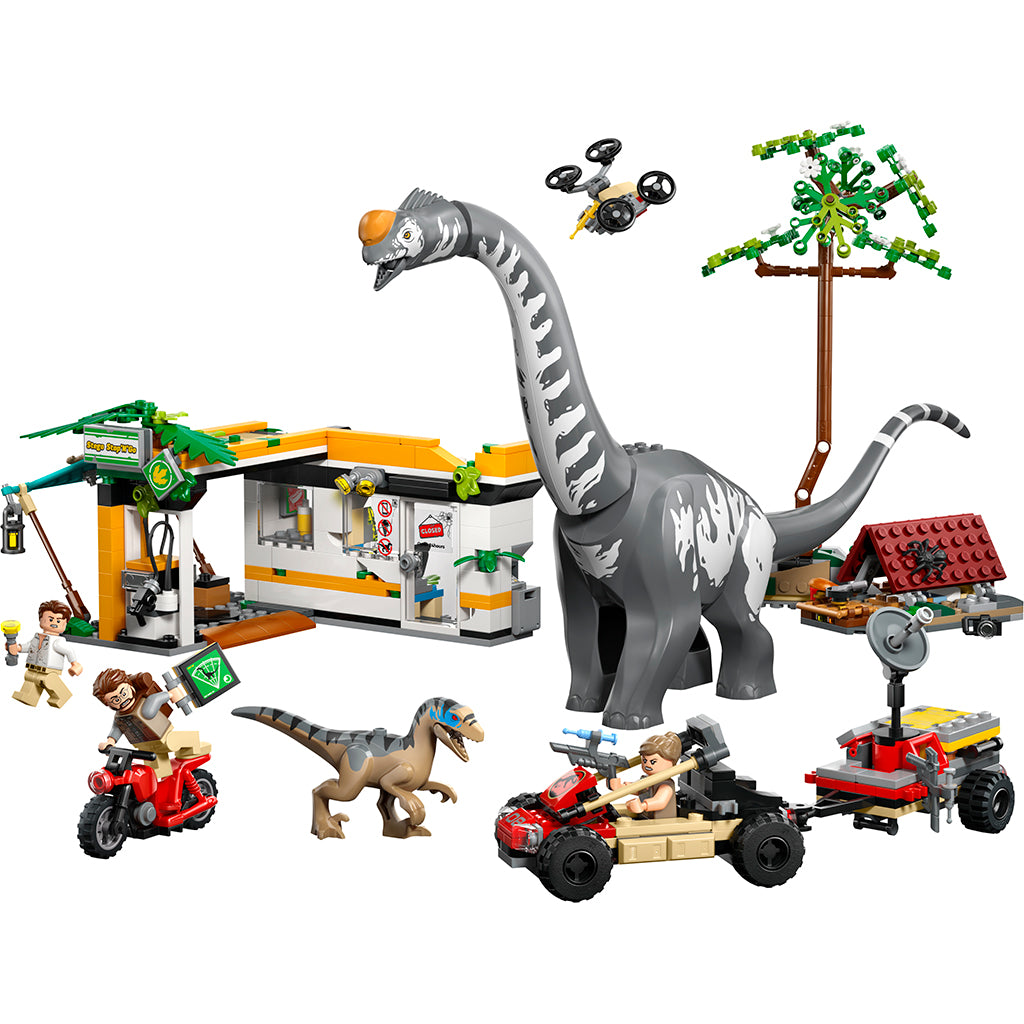 LEGO® Jurassic World™ Tracking Mission: Raptor and Titanosaurus