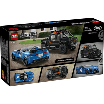 LEGO® Speed Champions Jaguar Project 7 and Land Rover Defender
