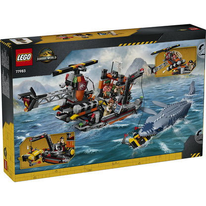 LEGO® Jurassic World Mosasaurus Dinosaur Boat Attack