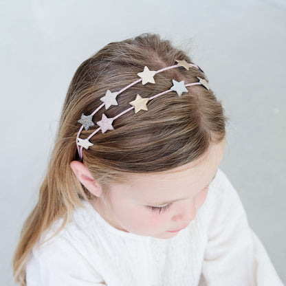 Mimi &amp; Lula Double Headband - Star Swanlake