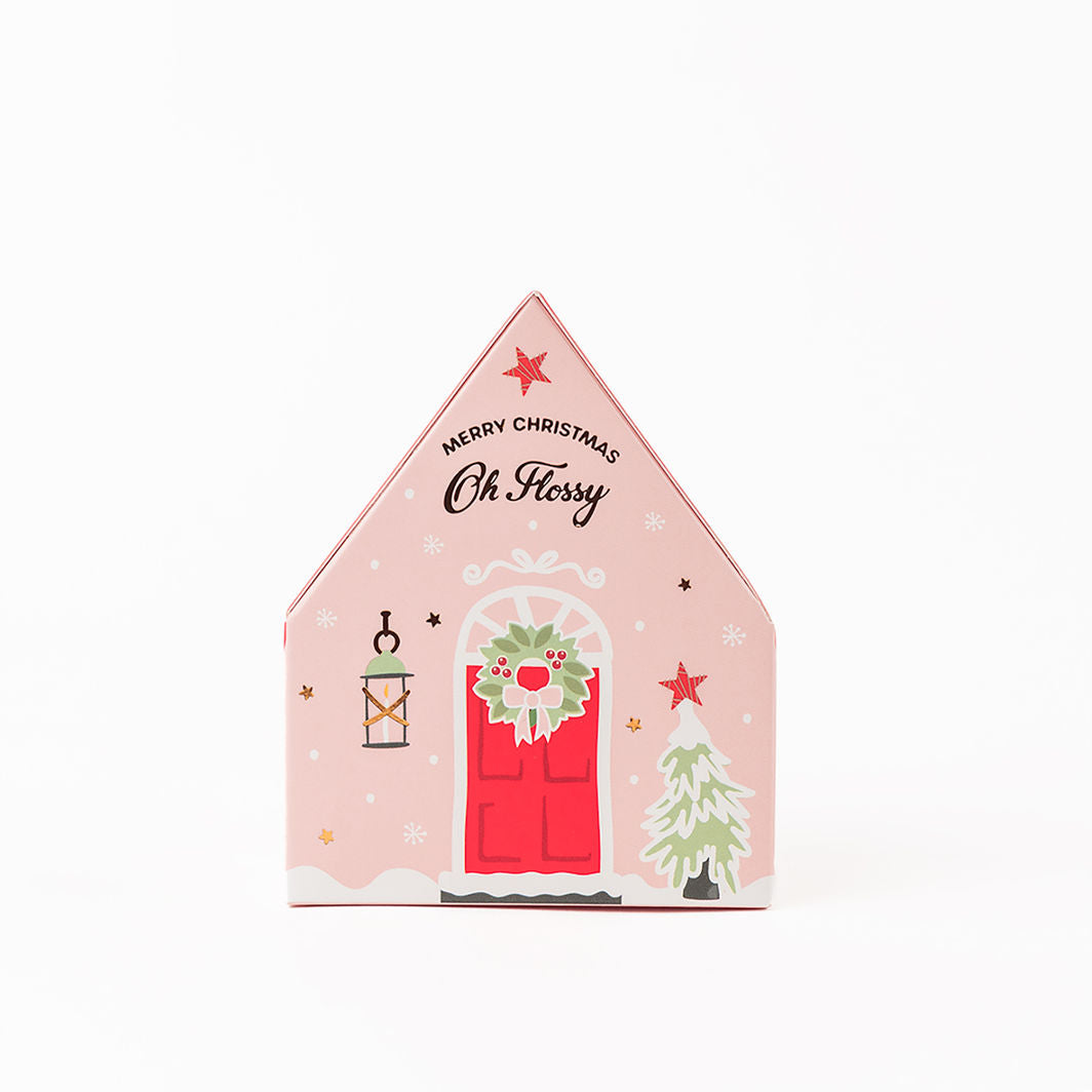 Oh Flossy Eye Shadow for Kids, Christmas House Set