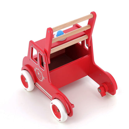 Vilac Push Cart, Fire Truck