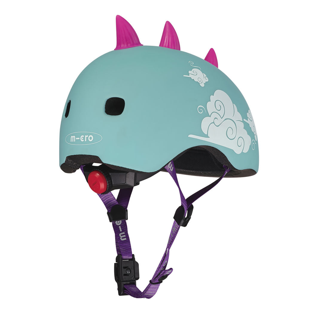Micro Helmet, 3D Dragon - Size S (Ages 2-5)