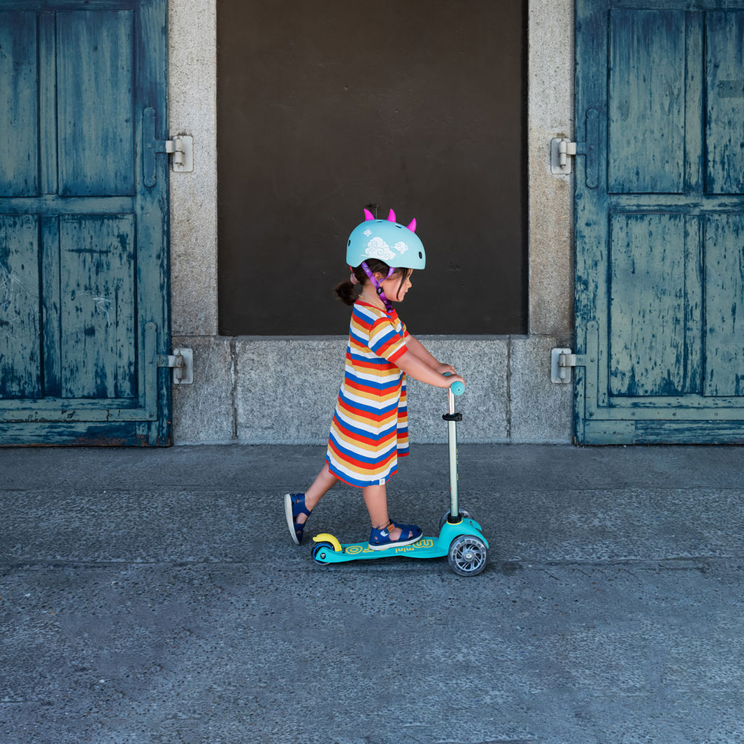 Micro Helmet, 3D Dragon - Size S (Ages 2-5)