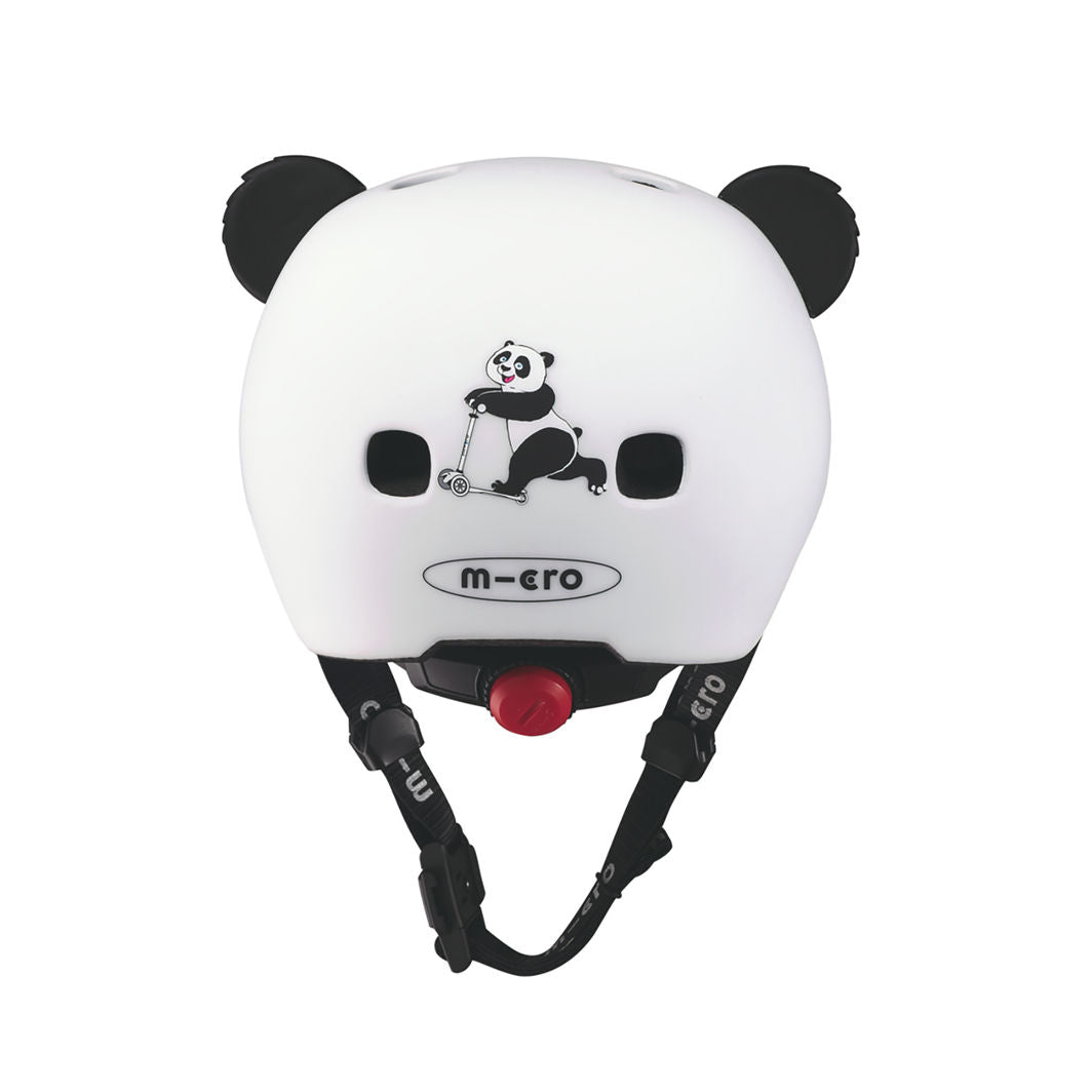 Micro Helmet, 3D Panda - Size S (Ages 2-5)