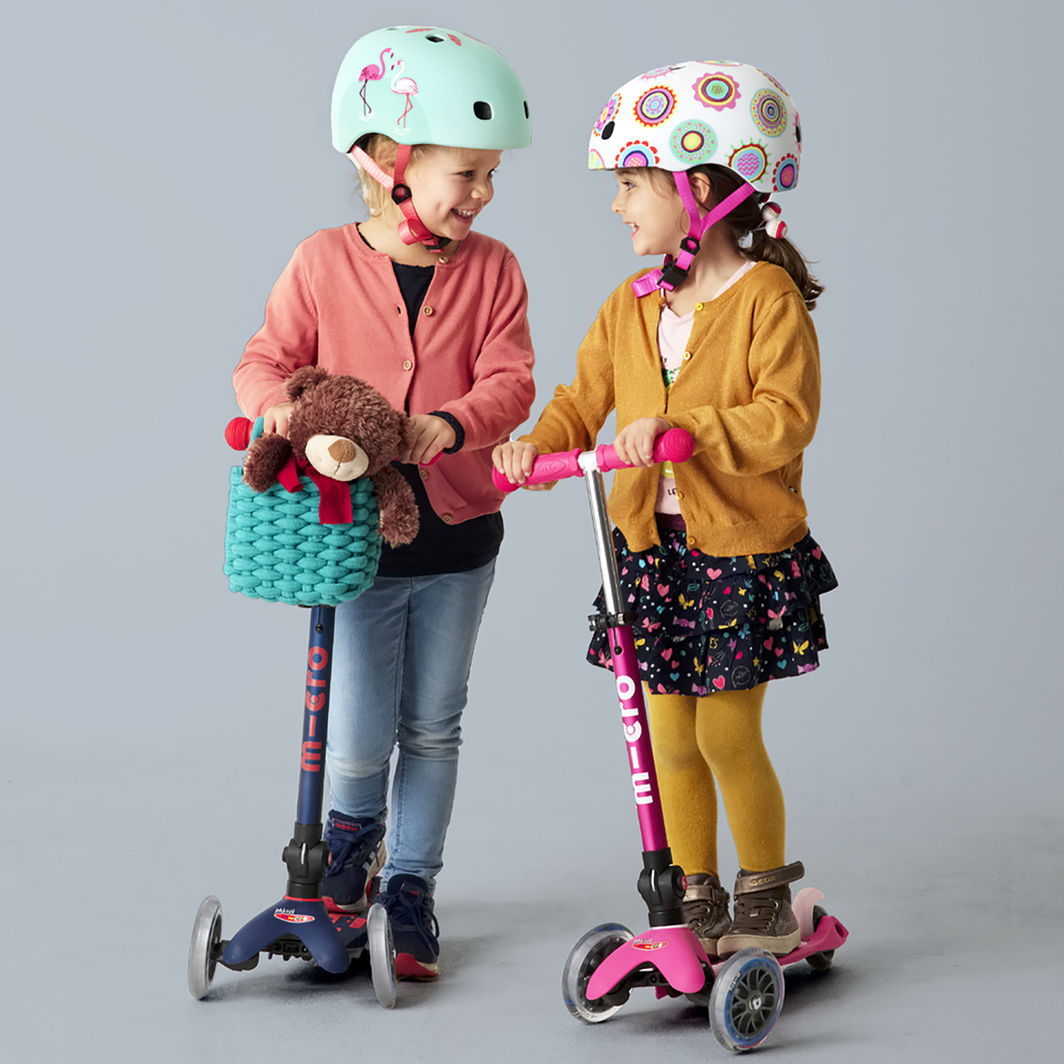 Micro Square Basket for Scooter – Green