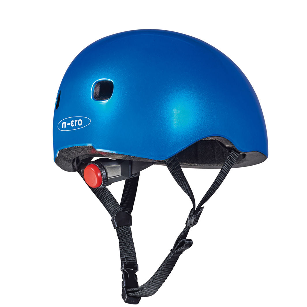 Micro Helmet, Dark Blue Metallic - Size S (Ages 2-5)