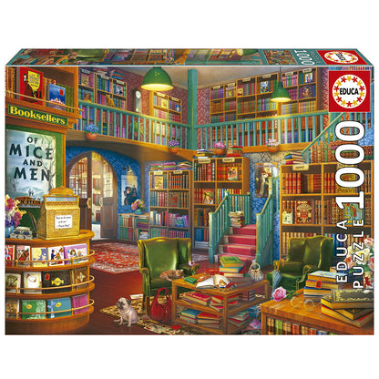 Educa Puzzle, Wonderful Bookshop – 1000 Pieces