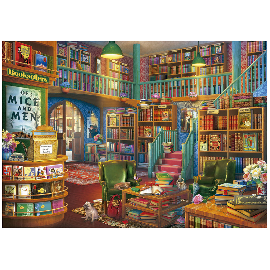 Educa Puzzle, Wonderful Bookshop – 1000 Pieces