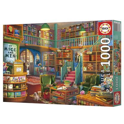 Educa Puzzle, Wonderful Bookshop – 1000 Pieces