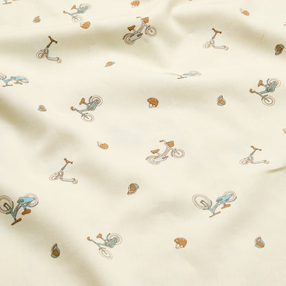 Cam Cam Junior Bedding, Organic - Bicycles