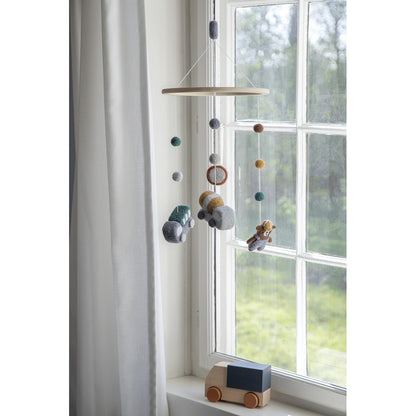 Sebra Felt Mobile, Busy Builders