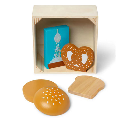 Melissa &amp; Doug Wooden Play Food, Grains Set