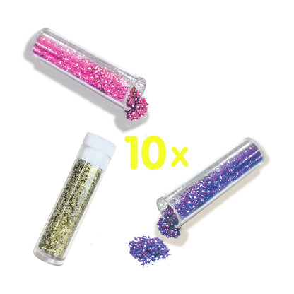 SES Creative, Biodegradable Glitter - 10 Colors