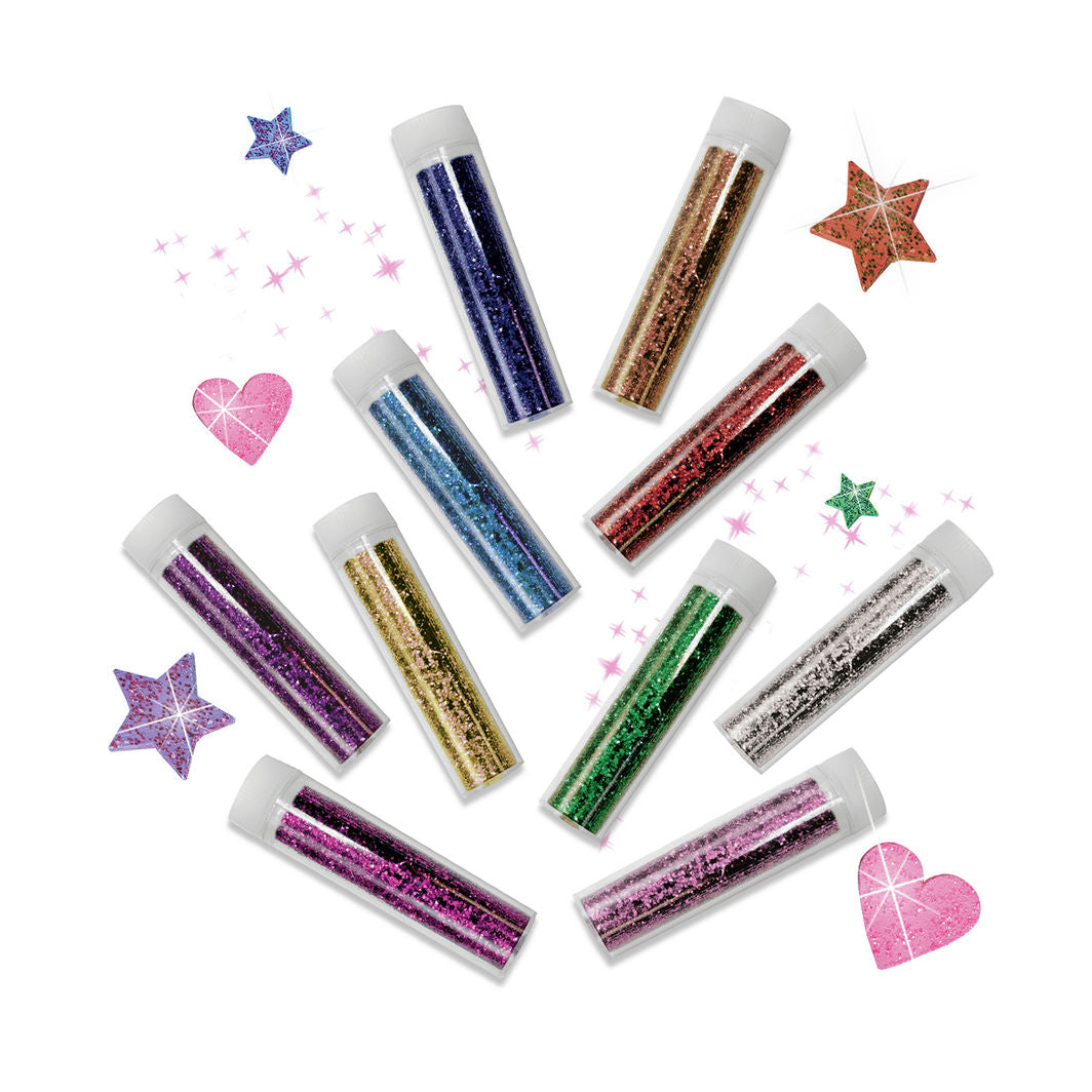 SES Creative, Biodegradable Glitter - 10 Colors