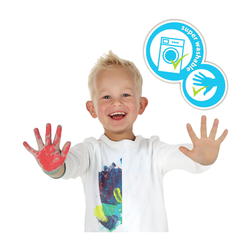 SES Creative Finger Painting Mega Set - 6 x 110ml