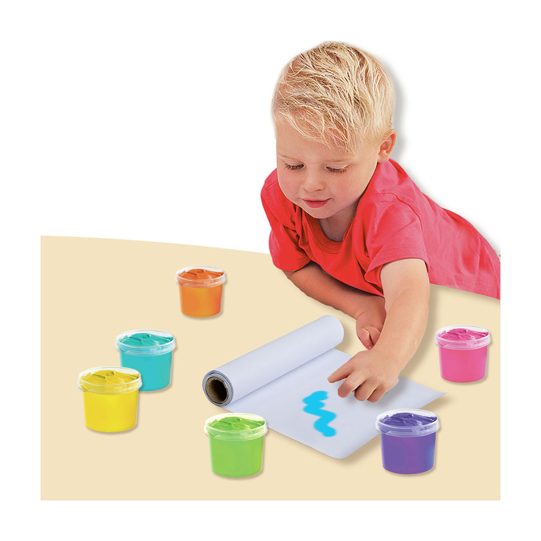 SES Creative Finger Painting Mega Set - 6 x 110ml