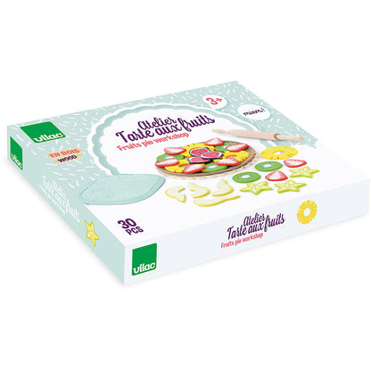 Vilac Wooden Play Food, Fruit Tart