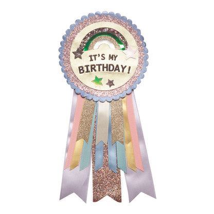 Mimi &amp; Lula Badge: Birthday Unicorn