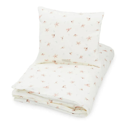 Cam Cam Baby Bedding, Organic - Windflower Creme