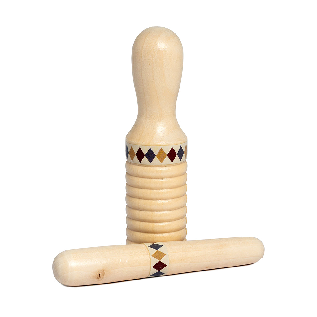 Mamamemo Guiro in Wood, Harlequin