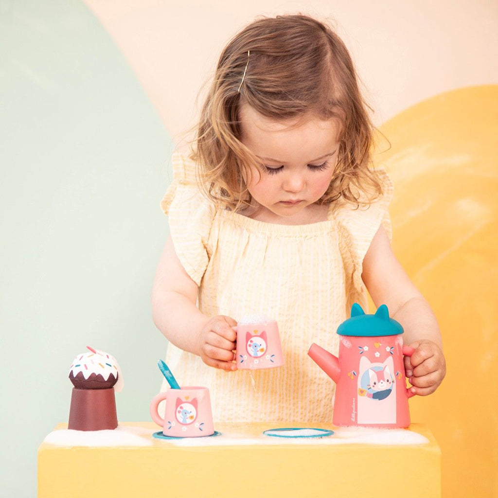 Lilliputiens Bath Toy – Jeanne Tea Set