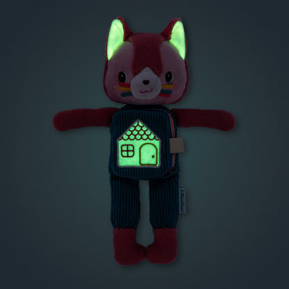 Lilliputiens Activity Book, Jeannie Soft Cuddle Book – Glow-in-the-Dark