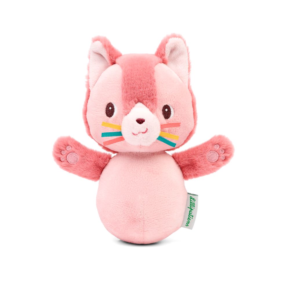 Lilliputiens, Jeanne Wobble Toy with Sound for Babies
