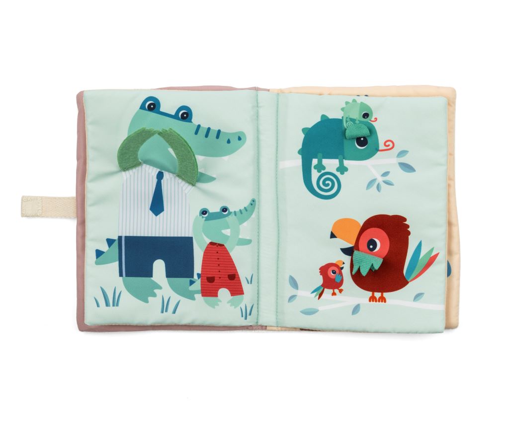 Lilliputiens, Jack Peek-a-Boo Activity Book for Baby