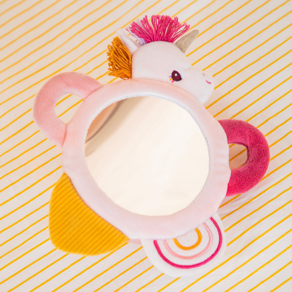 Lilliputiens, Lena Baby Mirror with Sensory Activities – Suitable from 6 Months