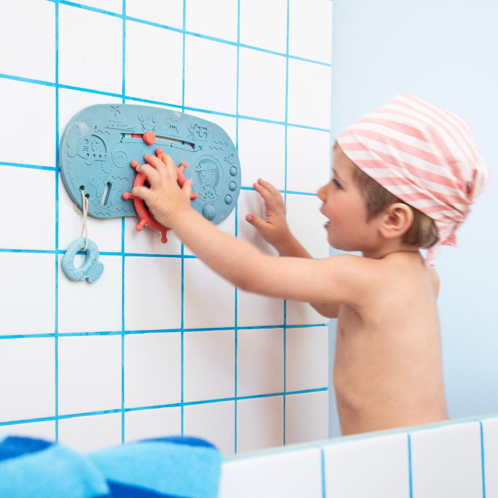Lilliputiens, Pirate Bath Panel in Silicone