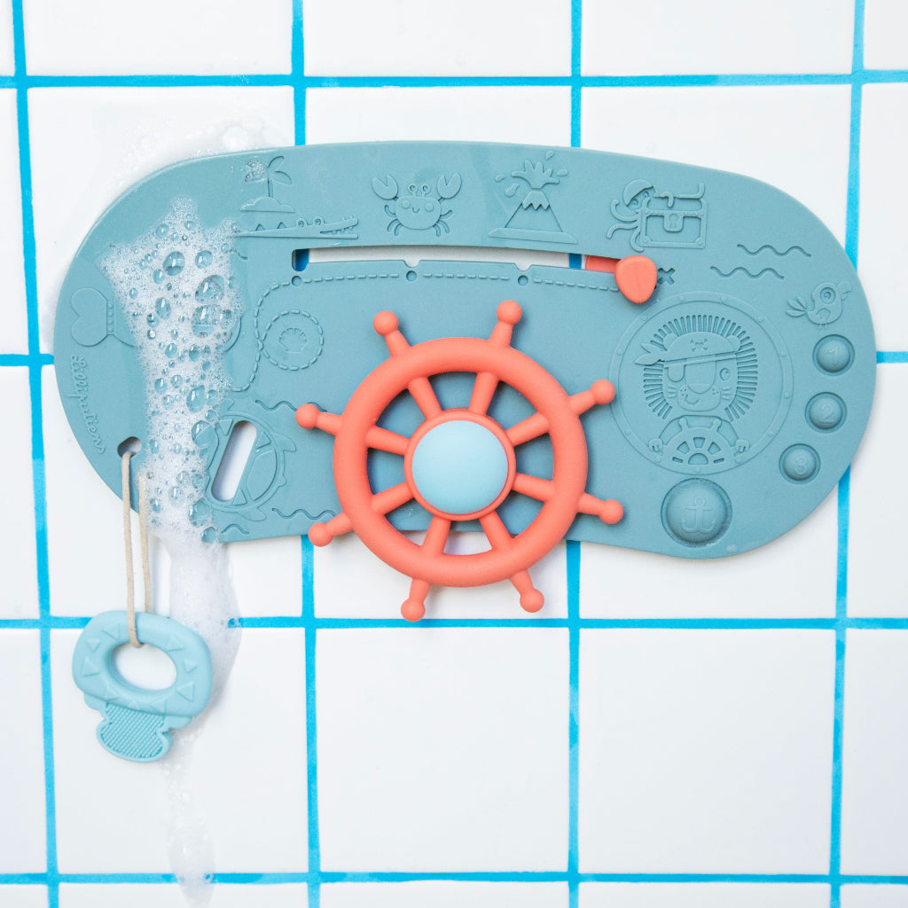 Lilliputiens, Pirate Bath Panel in Silicone