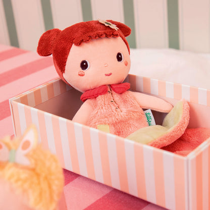 Lilliputiens Jil Doll in Cardboard Cradle, 18 cm